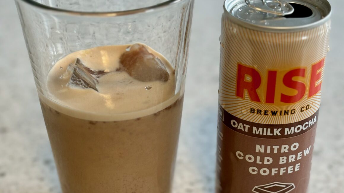 Rise Brewing Company Oat Milk Mocha Nitro Cold Brew Review