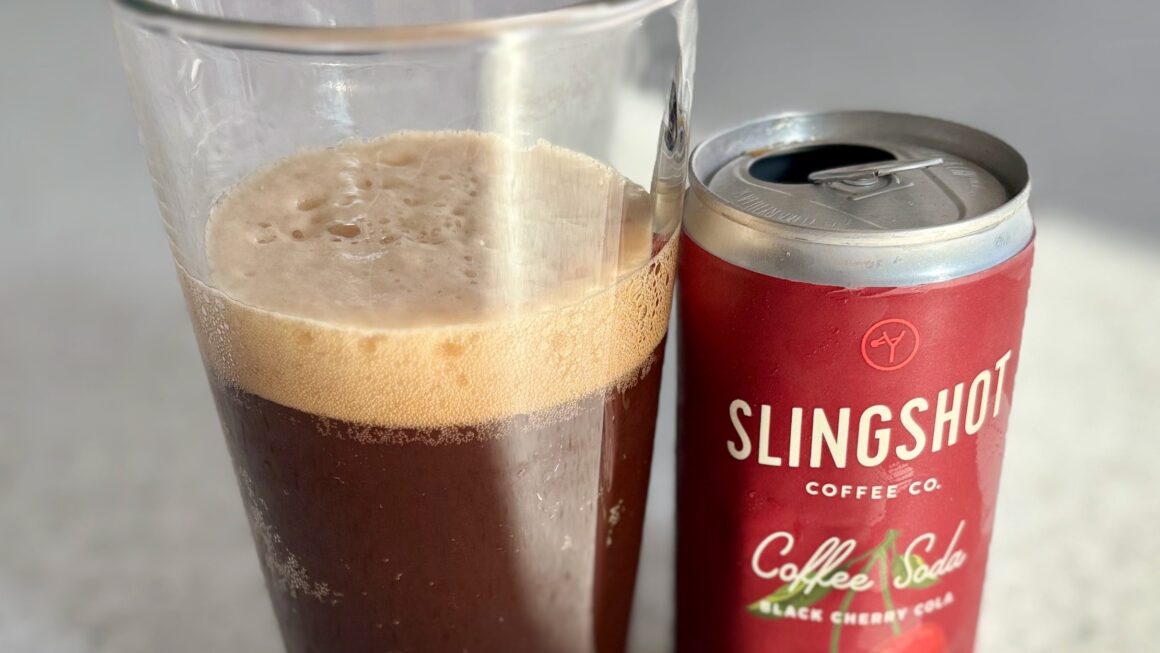 Slingshot Coffee Black Cherry Cola Coffee Soda Review