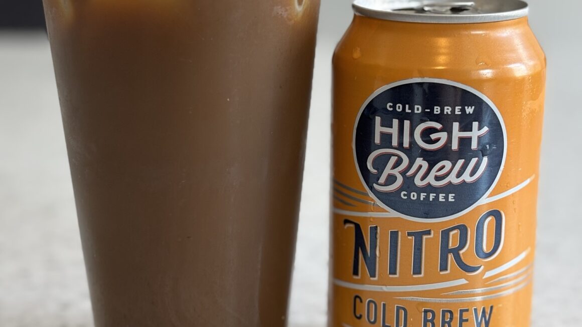 High Brew Coffee Caramel Nitro Cold Brew