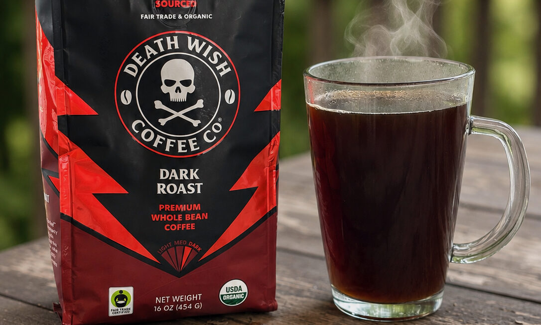 Death Wish Coffee Dark Roast Review: Extreme Caffeine, Bold Chocolate & Unexpected Cherry